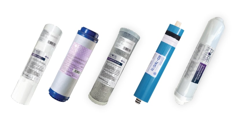 ΦΙΛΤΡΟ ΨΥΓΕΙΟΥ ΣΥΜΠΑΓΗΣ ΑΝΘΡΑΚΑΣ και ΑΝΤΑΛΛΑΚΤΙΚΟ 5ο ΣΤΑΔΙΟ ΟΣΜΩΣΗΣ 10'' T33 In line PREMIUM COCONUT PURE VELUDA