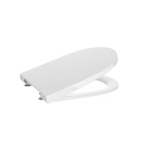 ΚΑΛΥΜΜΑ ΛΕΚΑΝΗΣ ΜΕ SUPRALIT SOFT CLOSE ΛΕΥΚΟ ΓΥΑΛΙΣΤΕΡΟ ROCA