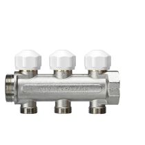 ΚΟΛΛΕΚΤΕΡ 3 ΠΑΡΟΧΩΝ 1 1/4" EUROCONO ΜΕ ΡΥΘΜΙΣΤΙΚΗ ΒΑΛΒΙΔΑ - ΒΟΛΑΝ ΑΠΛΟ ABS EVO MAX CHERBROS