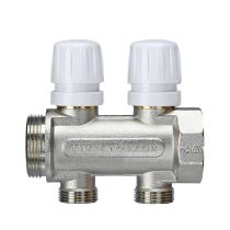 ΚΟΛΛΕΚΤΕΡ 2 ΠΑΡΟΧΩΝ 1 1/4" EUROCONO ΜΕ ΡΥΘΜΙΣΤΙΚΗ ΒΑΛΒΙΔΑ - ΒΟΛΑΝ ΑΣΦΑΛΕΙΑΣ LUX EVO MAX CHERBROS