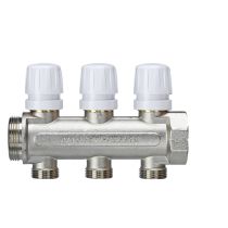 ΚΟΛΛΕΚΤΕΡ 3 ΠΑΡΟΧΩΝ 1 1/4" EUROCONO ΜΕ ΡΥΘΜΙΣΤΙΚΗ ΒΑΛΒΙΔΑ - ΒΟΛΑΝ ΑΣΦΑΛΕΙΑΣ LUX EVO MAX CHERBROS