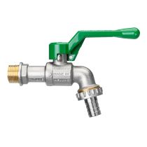 ΚΑΝΟΥΛΑ ΣΦΑΙΡΙΚΗ 1/2'' DIVA  ΛΟΥΚΕΤΟΥ ANTILIME ΠΡΑΣΙΝΗ ΛΑΒΗ ΑΛΟΥΜΙΝΙΟΥ ΜΕ ΡΟΖΕΤΑ Art. 1631 CHERBROS