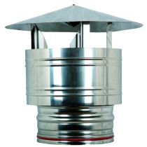 ΚΕΦΑΛΗ ΑΝΤΙΑΝΕΜΙΚΗ CHINESE Ø230 INOX HI LINE CERAMIC 0,4mm