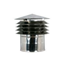 ΚΑΜΙΝΑΔΑ ΑΝΤΙΑΝΕΜΙΚΗ ΑΠΟΛΗΞΗ Ø230 INOX HI LINE CERAMIC 0,4mm